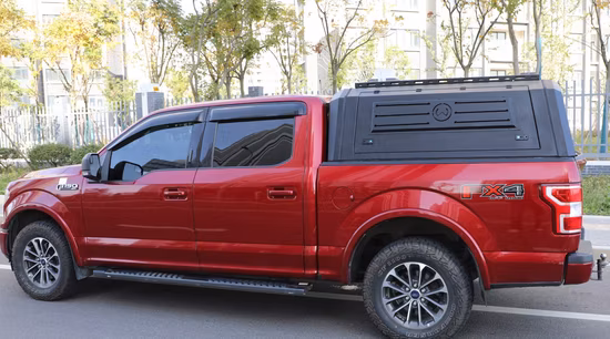 Venta caliente industrial Techo Coche Camión Ute Pickup Caja de herramientas de aleación de aluminio Toldo para Great Wall Cannon Caja estándar Media altura 23