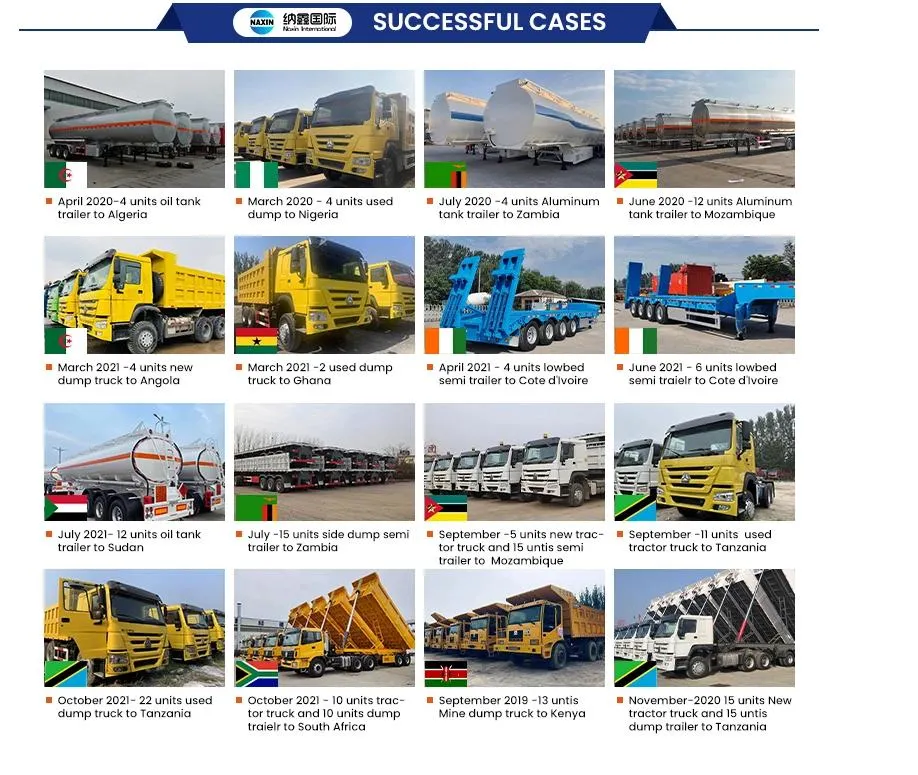 3 Axles High Strength Van Fence Full Trailer Drawbar Semi Trailer