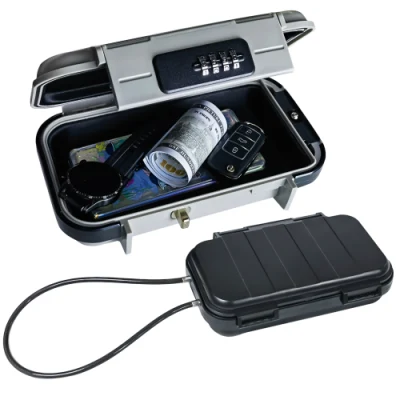 Caja de seguridad Personal impermeable para playa, Estuche portátil, bolsa de almacenamiento segura de objetos de valor ABS para viaje